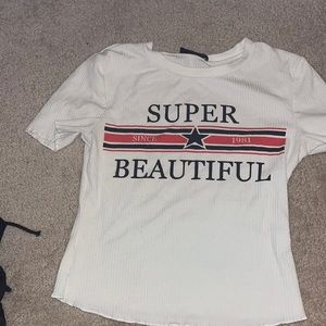 Shein super beautiful crop top